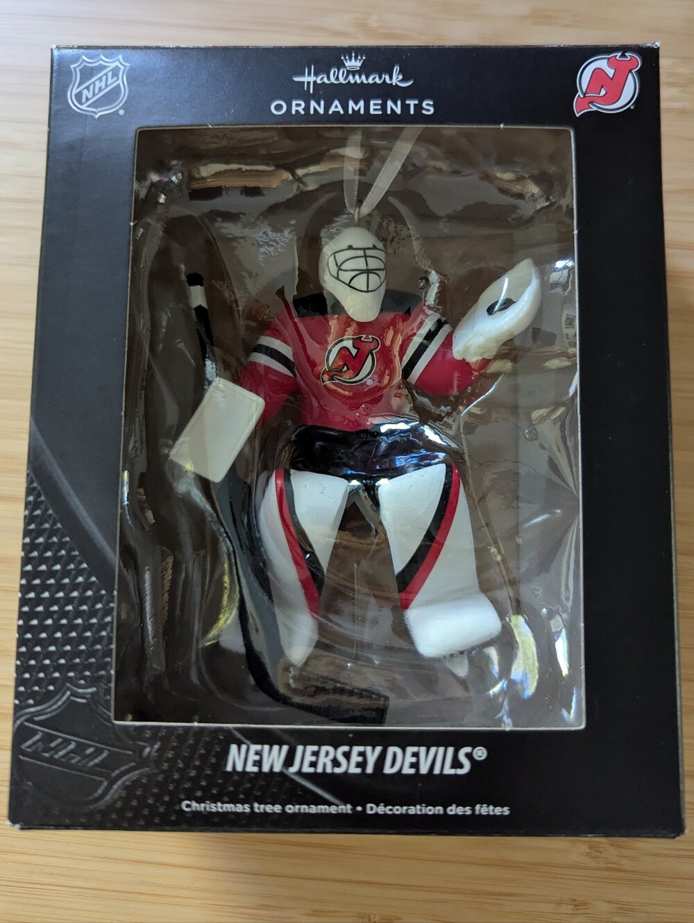 NHL Official New Jersey Devils Holiday Collectors Ornament Hallmark New In Box